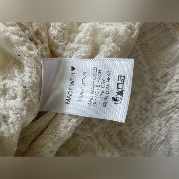 ARULA by Alterd Stare  Ivory Lace Bohemian Peasant Blouse 16 - Picture 7 of 11